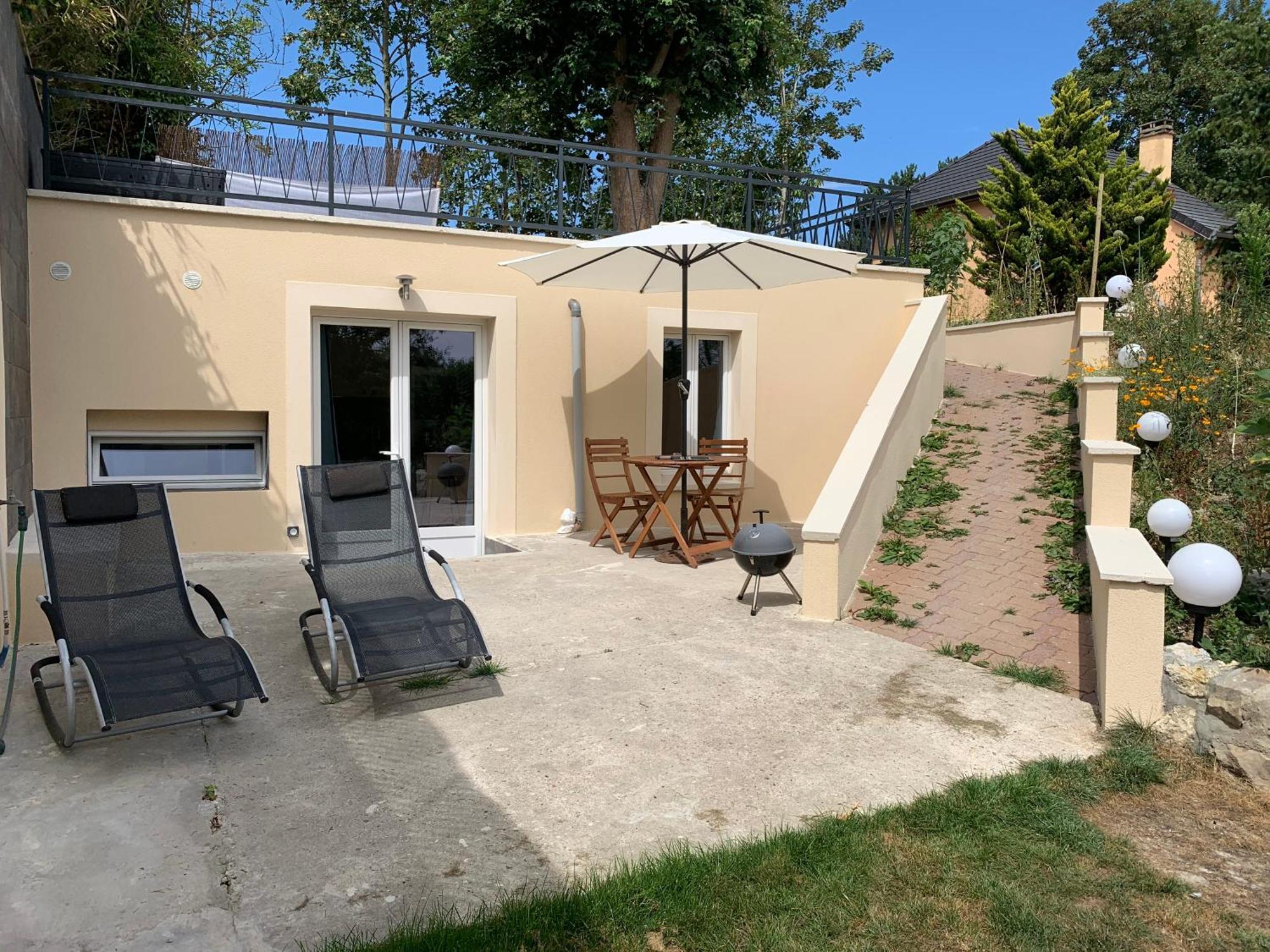 Maisonnette Cosy Bord De Seine 30Min Paris Carrières-sous-Poissy Exterior foto